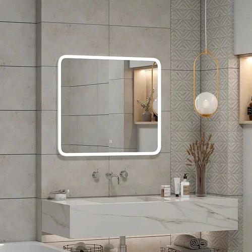 Зеркало Taliente Zled TA-Zled-D8060 с LED-подсветкой, 80x60 см, прямоугольное Зеркало Taliente Zled TA-Zled-D8060 с LED-подсветкой, 80x60 см, прямоугольное