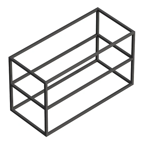 Консоль под раковину CEZARES CADRO-100/46/58-2C-SO-MET-ST черный 1000x460 подвесная Консоль под раковину CEZARES CADRO-100/46/58-2C-SO-MET-ST черный 1000x460 подвесная