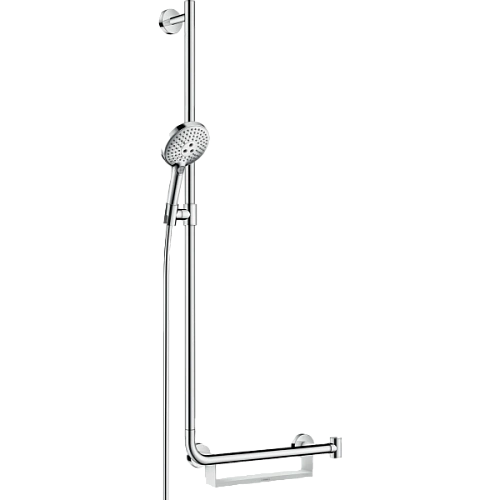 Душевой гарнитур Hansgrohe Raindance Select S 120 3jet EcoSmart 9 л/мин со штангой 110 см., левостор 26325000. Душевой гарнитур Hansgrohe Raindance Select S 120 3jet EcoSmart 9 л/мин со штангой 110 см., левостор 26325000.