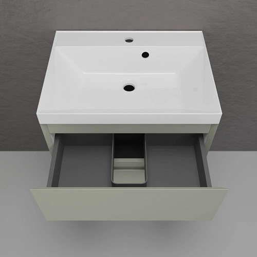 Тумба под раковину Style Line Манхэттен 60 см ЛС-00002367 подвесная, олива Тумба под раковину Style Line Манхэттен 60 см ЛС-00002367 подвесная, олива