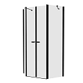 Душевой уголок NEW TRENDY NEW SOLEO BLACK 100x80x195 K-0618 (черный) Душевой уголок NEW TRENDY NEW SOLEO BLACK 100x80x195 K-0618 (черный)