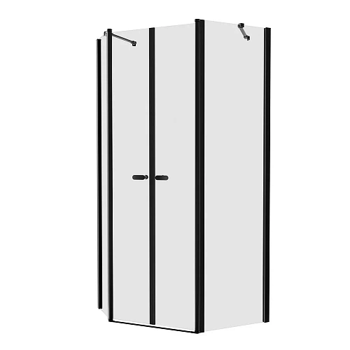 Душевой уголок NEW TRENDY NEW SOLEO BLACK 100x80x195 K-0618 (черный) Душевой уголок NEW TRENDY NEW SOLEO BLACK 100x80x195 K-0618 (черный)