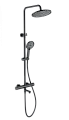 Душевая система Wonzon & Woghand с термостатом, черный матовый (WW-B3069-MB) Душевая система Wonzon & Woghand с термостатом, черный матовый (WW-B3069-MB)