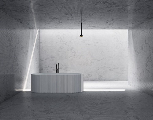 Ванна отдельностоящая ABBER AS9653 170x75 универсальная, белая матовая, искусственный камень Ванна отдельностоящая ABBER AS9653 170x75 универсальная, белая матовая, искусственный камень