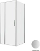 Душевой уголок Allen Brau Priority 90x90 3.31026.BA + 3.31044.BA серебро браш