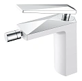 Смеситель для биде Boheme VENTURO белый+хром 376-W Смеситель для биде Boheme VENTURO белый+хром 376-W