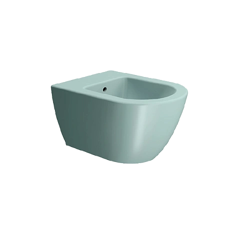 Биде подвесное GSI PURA голубой матовый (8864115) Биде подвесное GSI PURA голубой матовый (8864115)