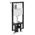 Инсталляция для унитаза WasserKRAFT Vils 56TLT.010.ME.WM03 с клавишей смыва белый Инсталляция для унитаза WasserKRAFT Vils 56TLT.010.ME.WM03 с клавишей смыва белый