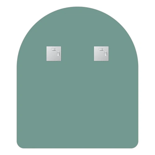 Зеркало Evoform Primary BY 0016 60х70 см со шлифованной кромкой Зеркало Evoform Primary BY 0016 60х70 см со шлифованной кромкой