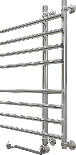 Полотенцесушитель электрический EWRIKA Медея LT 80х55 R, хром 473492 Полотенцесушитель электрический EWRIKA Медея LT 80х55 R, хром 473492