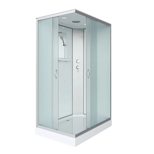 Душевая кабина Niagara Classic NG-43185-14Q (1100х800х2150) низкий поддон (13см) стекло матовое 431853Q Душевая кабина Niagara Classic NG-43185-14Q (1100х800х2150) низкий поддон (13см) стекло матовое 431853Q