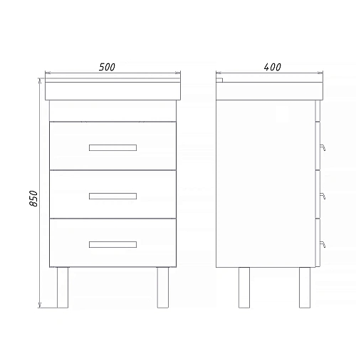 Тумба с раковиной Comforty Никосия 50Н 00-00018023 напольная белый глянец раковина Fest 50 F01 Тумба с раковиной Comforty Никосия 50Н 00-00018023 напольная белый глянец раковина Fest 50 F01