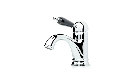 Смеситель для раковины Boheme TRADIZIONALE CHROMO с черной керамикой 261-BLС хром Смеситель для раковины Boheme TRADIZIONALE CHROMO с черной керамикой 261-BLС хром