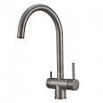 Смеситель для кухни Milacio Ultra ( MCU.554.GM ) вороненая сталь Смеситель для кухни Milacio Ultra ( MCU.554.GM ) вороненая сталь