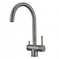 Смеситель для кухни Milacio Ultra ( MCU.554.GM ) вороненая сталь Смеситель для кухни Milacio Ultra ( MCU.554.GM ) вороненая сталь