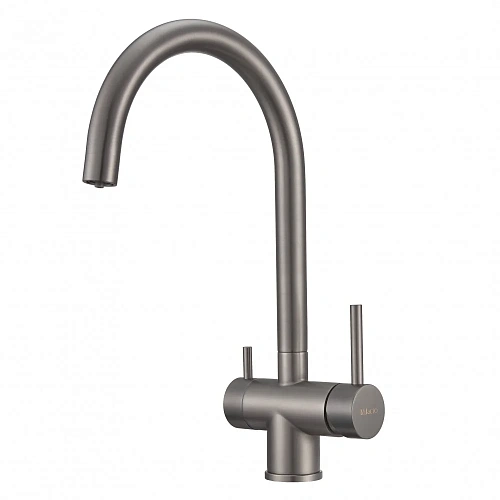 Смеситель для кухни Milacio Ultra ( MCU.554.GM ) вороненая сталь Смеситель для кухни Milacio Ultra ( MCU.554.GM ) вороненая сталь