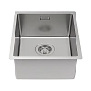 Кухонная мойка Paulmark LASSAN 38 UN LA38-BS, брашированная 380х440мм Кухонная мойка Paulmark LASSAN 38 UN LA38-BS, брашированная 380х440мм