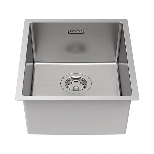 Кухонная мойка Paulmark LASSAN 38 UN LA38-BS, брашированная 380х440мм Кухонная мойка Paulmark LASSAN 38 UN LA38-BS, брашированная 380х440мм