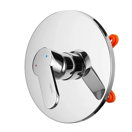 Смеситель для душа Swedbe Platta 5523 встраиваемый подключение на 1 выход в монтажном боксе Смеситель для душа Swedbe Platta 5523 встраиваемый подключение на 1 выход в монтажном боксе