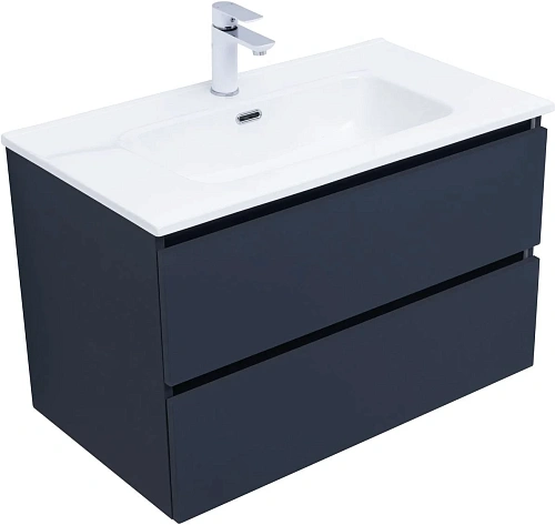 Тумба под раковину Aquanet Вега 2.0 80 маренго 00337949 подвесная Тумба под раковину Aquanet Вега 2.0 80 маренго 00337949 подвесная