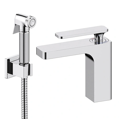 Смеситель для раковины Timo Torne 4360/00G с гигиеническим душем хром Смеситель для раковины Timo Torne 4360/00G с гигиеническим душем хром