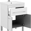 Тумба с раковиной Aquanet Верона 58 белый (напольная 1 ящик 2 дверцы) 00287667 Тумба с раковиной Aquanet Верона 58 белый (напольная 1 ящик 2 дверцы) 00287667