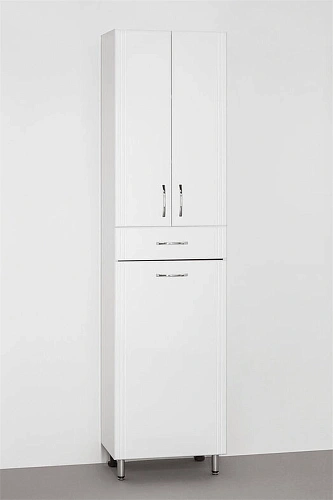 Шкаф-пенал Style Line Эко Стандарт 48 с бельевой корзиной ЛС-00000249 Шкаф-пенал Style Line Эко Стандарт 48 с бельевой корзиной ЛС-00000249