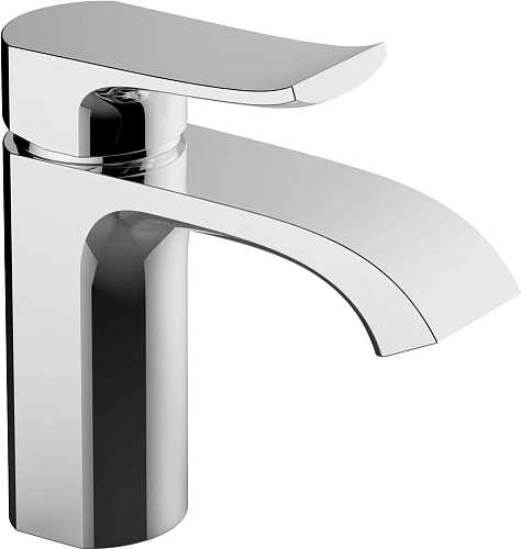 Смеситель для раковины STWORKI Бурос BU-01cr , однорычажный, латунь, российский, с аэратором 549883 Смеситель для раковины STWORKI Бурос BU-01cr , однорычажный, латунь, российский, с аэратором 549883