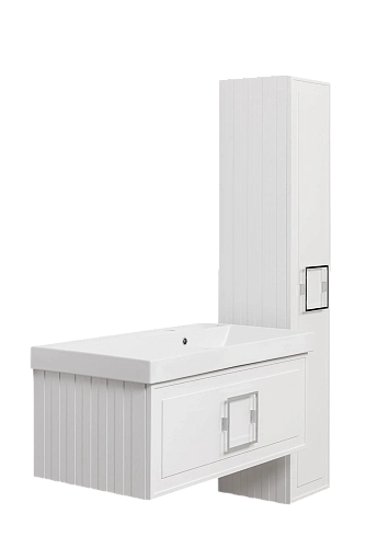 Тумба под раковину La Fenice Cubo Bianca 90 FNC-01-CUB-B-90 белая Тумба под раковину La Fenice Cubo Bianca 90 FNC-01-CUB-B-90 белая