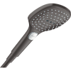 Картинка анонса товара «душевая лейка hansgrohe raindance select 120 air 3jet 26520340, шлиф. черный хром»