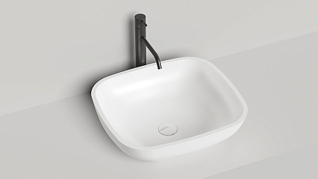 Раковина Salini GLORIA 08 1102208M 495x445 накладная S-Stone