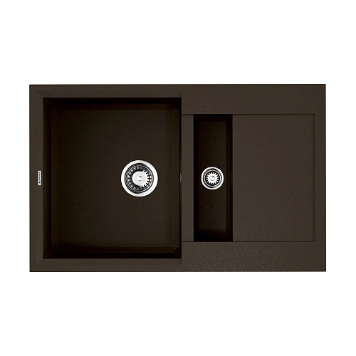 Кухонная мойка Omoikiri Sakaime 78-2-DC Tetogranit/коричневый 4993198 Кухонная мойка Omoikiri Sakaime 78-2-DC Tetogranit/коричневый 4993198