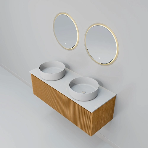 Комплект мебели ArtDecco Elizabeth 120 AEL12W11D3M0 белый дуб Комплект мебели ArtDecco Elizabeth 120 AEL12W11D3M0 белый дуб