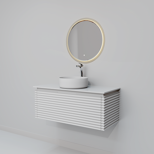 Комплект мебели ArtDecco Jacqueline 100 AJC10W34S3MF белый Комплект мебели ArtDecco Jacqueline 100 AJC10W34S3MF белый