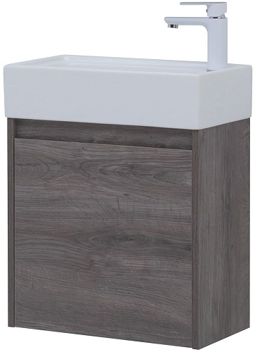 Тумба под раковину Aquanet Nova Lite 50 дуб рошелье (1 дверца) 00298854 Тумба под раковину Aquanet Nova Lite 50 дуб рошелье (1 дверца) 00298854