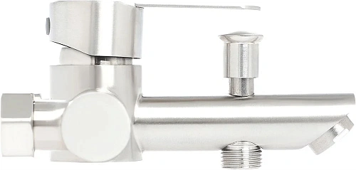 Смеситель для ванны STWORKI Тронхейм TR-08ni никель 569250 Смеситель для ванны STWORKI Тронхейм TR-08ni никель 569250