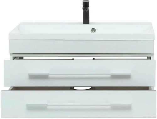Тумба под раковину Aquanet Верона 90 белый (подвесная 2 ящика) 00172335 Тумба под раковину Aquanet Верона 90 белый (подвесная 2 ящика) 00172335