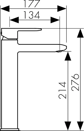 Смеситель для раковины Kaiser Estilo 62111 Смеситель для раковины Kaiser Estilo 62111