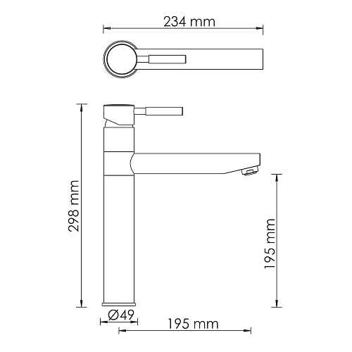 Смеситель для кухни WasserKRAFT A8137 светлая бронза Смеситель для кухни WasserKRAFT A8137 светлая бронза