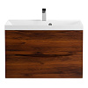 Тумба под раковину BelBagno MARINO-800-2C-SO-RC-P подвесная 800x450 Rovere Ciliegio