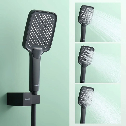 Душевая система Raglo R01.27.06 встраиваемая, черный Душевая система Raglo R01.27.06 встраиваемая, черный