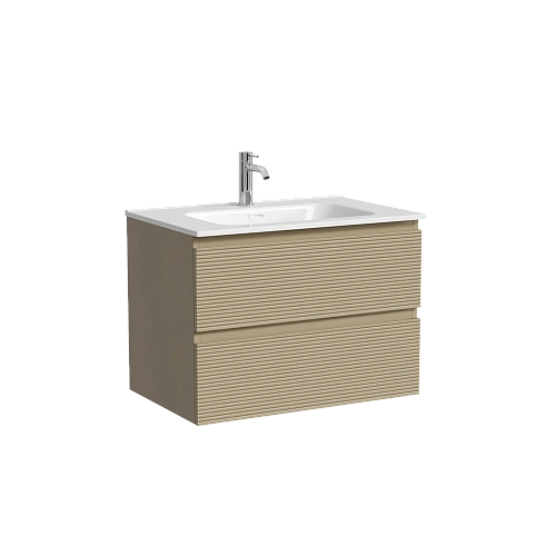 Тумба под раковину SANCOS Folk FL70CP 690х445х500 капучино, подвесная Тумба под раковину SANCOS Folk FL70CP 690х445х500 капучино, подвесная