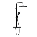 Душевая система Damixa Gala 953760300 с термостом черный Душевая система Damixa Gala 953760300 с термостом черный