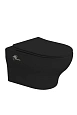 Унитаз подвесной Boheme FIORE 978-SET-2-B с функцией биде, черный матовый c крышкой Унитаз подвесной Boheme FIORE 978-SET-2-B с функцией биде, черный матовый c крышкой