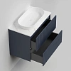 Тумба под раковину La Fenice Terra Twin Blu Grigio 80 см FNC-01-TER-BG-80-2 синяя матовая Тумба под раковину La Fenice Terra Twin Blu Grigio 80 см FNC-01-TER-BG-80-2 синяя матовая