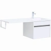 Тумба с раковиной Aquanet Токио 110 R белый (подвесная, 1 ящик) 00239209 Тумба с раковиной Aquanet Токио 110 R белый (подвесная, 1 ящик) 00239209