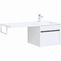 Тумба с раковиной Aquanet Токио 110 R белый (подвесная, 1 ящик) 00239209 Тумба с раковиной Aquanet Токио 110 R белый (подвесная, 1 ящик) 00239209