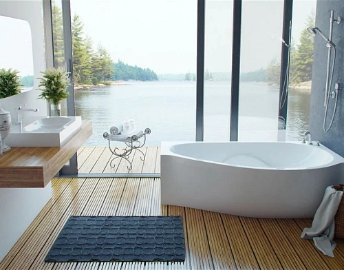 Ванна из искусственного камня Эстет Грация 1700х940 ФР-00000633 правая Ванна из искусственного камня Эстет Грация 1700х940 ФР-00000633 правая