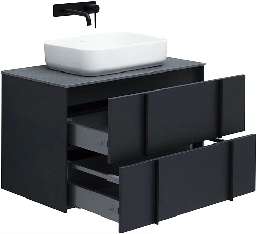 Тумба под раковину Allen Brau Reality 80 1.32005.AM антрацит матовый Тумба под раковину Allen Brau Reality 80 1.32005.AM антрацит матовый