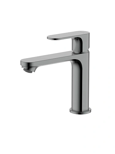 Смеситель для раковины Aquatek АЛЬФА AQ1910BGM 110 без донного клапана, оружейная сталь Смеситель для раковины Aquatek АЛЬФА AQ1910BGM 110 без донного клапана, оружейная сталь